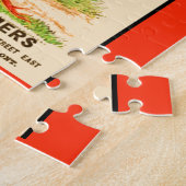 man Victoriaans handelskaart Legpuzzel (Zijkant)