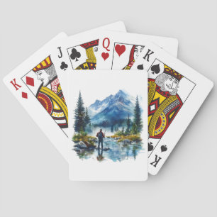 Man Vist afspeelkaarten Pokerkaarten