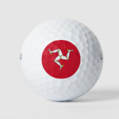 Man vlag golfballen (Voorkant)