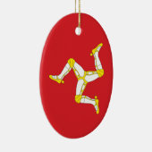 Man vlag keramisch ornament (Rechts)