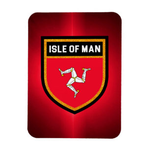 Man vlag magneet