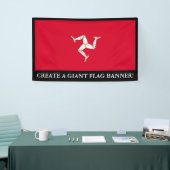 Man vlag spandoek (Beurs)
