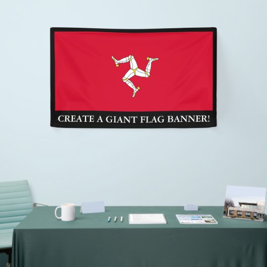 Man vlag spandoek (Beurs)