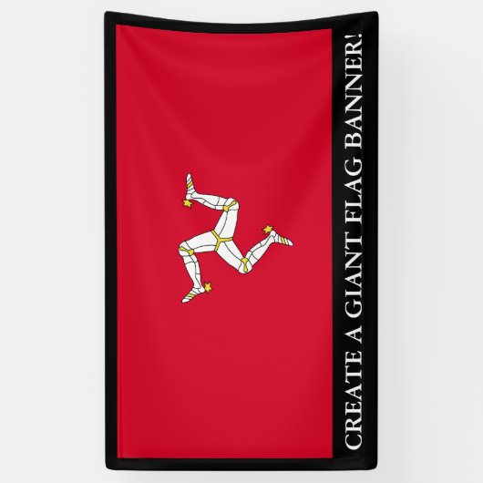 Man vlag spandoek (Verticaal)