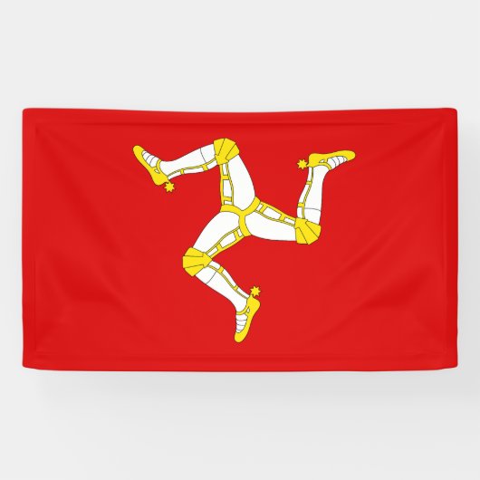 Man vlag spandoek (Horizontaal)