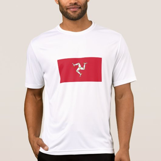Man vlag t-shirt (Voorkant)