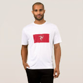 Man vlag t-shirt (Voorkant volledig)