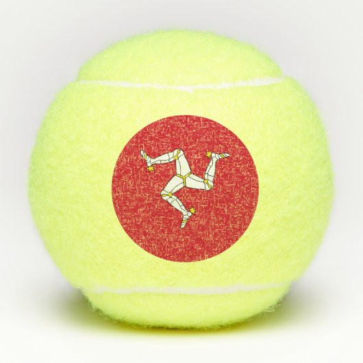 Man vlag tennisballen (Voorkant)