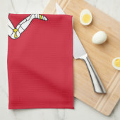 Man vlag theedoek (Quarter Fold)