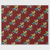 Man voor de teelt cadeaupapier (Vlak)