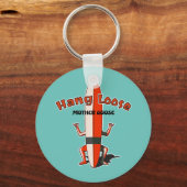 Man voor losse surfplanken sleutelhanger (Voorkant)