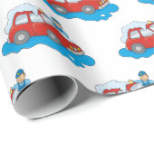 Man voor wasgoed cadeaupapier (Rol Hoek)