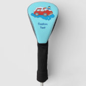Man voor wasgoed golfheadcover (Voorkant)