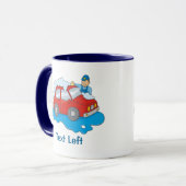 Man voor wasgoed mok (Voorkant links)