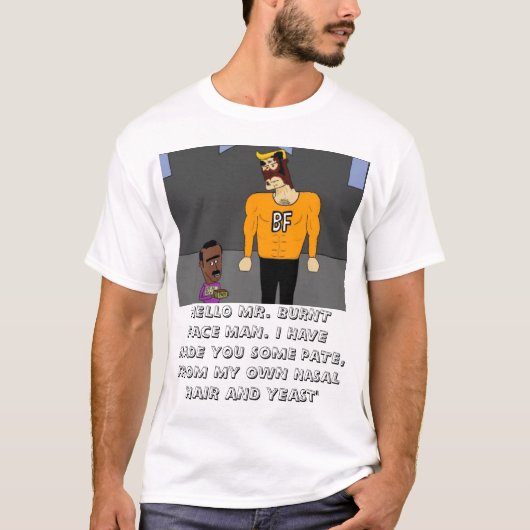 Man VOORZIJDE T-shirt (Voorkant)