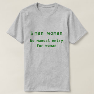 $man vrouw - licht t-shirt