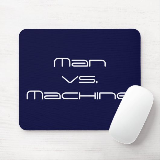 Man vs. machine muismat (Met muis)
