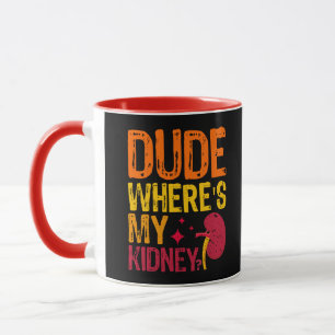 Man, waar is mijn niertransplantatie Nefrologie Co Mok