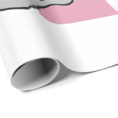 Man Wearing Beret Playing Acoustic Guitar Cadeaupapier (Rol Hoek)