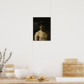 Man Wearing Laurels Poster (Keuken)