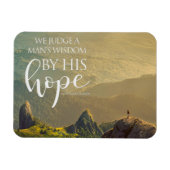 Man Wisdom Magneet (Horizontaal)