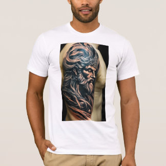 Man wisper tattoo T sirt ontwerp collectie T-shirt