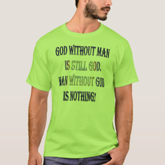 Man zonder God T-shirt