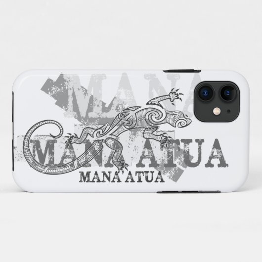 Mana Atua Maori-tattoo Case-Mate iPhone Case (Achterkant (horizontaal))