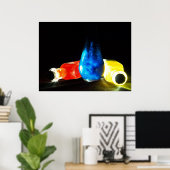 Mana, gezondheid, vermoeidheid poster (Thuiskantoor)