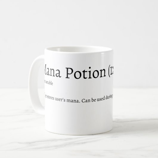 Mana Potion Mok (Voorkant links)