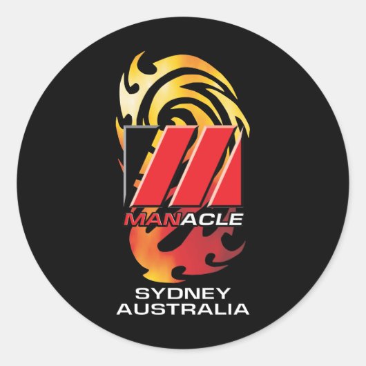 Manacle® Stickers (Voorkant)