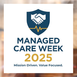 Managed Care Week 2025 - 4.00 x 4.00 Raamsticker