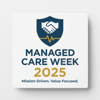 Managed Care Week 2025 - 5.25 x 5.25 with Easel Fotoplaat