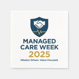 Managed Care Week 2025 - Cocktailservetjes Servet