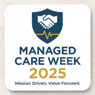 Managed Care Week 2025 - Plastic Coaster Set Bier Onderzetter