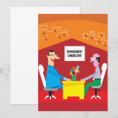 Management Consultant Meeting Kaart (Voorkant / Achterkant)
