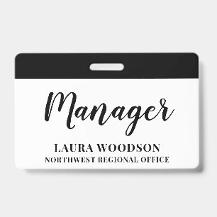 Manager badge
