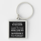 Manager, Gift For Manager, A Truly Great Manager Sleutelhanger (Voorkant)