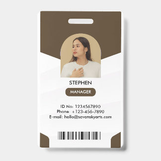 Manager-ID-Kaart Badge