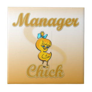 Manager kiezen tegeltje