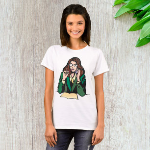 Manager op het werk t-shirt