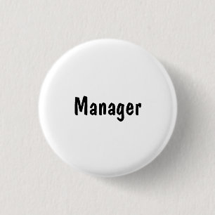 Manager Ronde Button 3,2 Cm