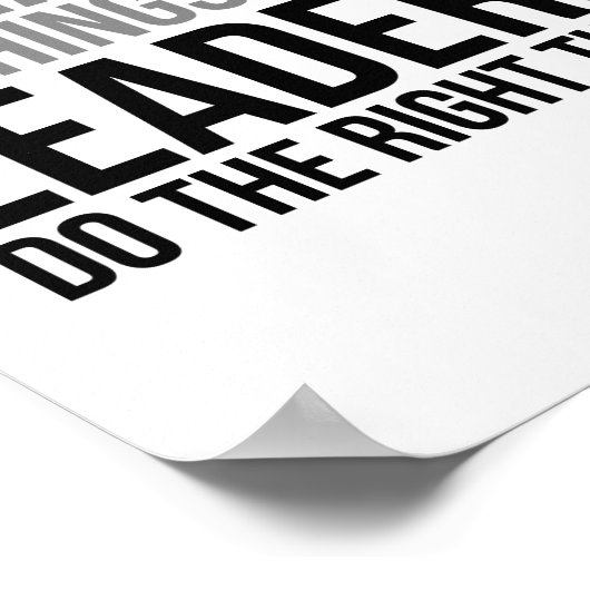 Managers doen het goed poster (Hoek)