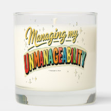 Managing my Unmanageability - Scented Jar Candle