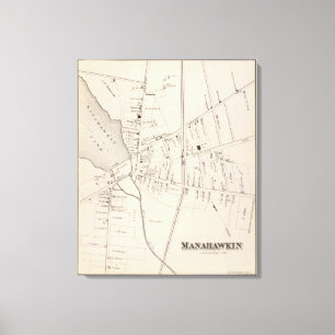 Manahawkin, New Jersey Canvas Afdruk