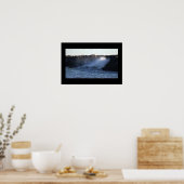 Manahawkin Waves Habille Jetty Poster (Cuisine)