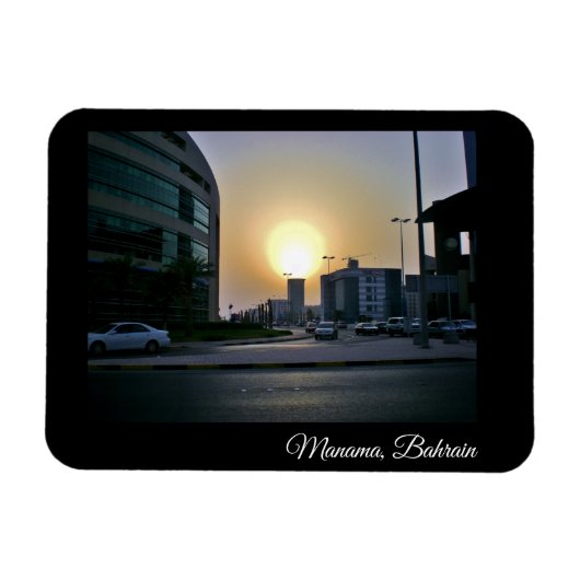 Manama, Bahrein Magneet (Horizontaal)
