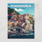 Manarola, Cinqua Terra Briefkaart (Voorkant)