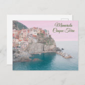 Manarola, Cinque Terre Briefkaart (Voorkant / Achterkant)
