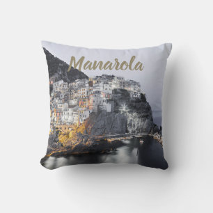 Manarola Cinque Terre Liguria Italië Kunst cadeau Kussen